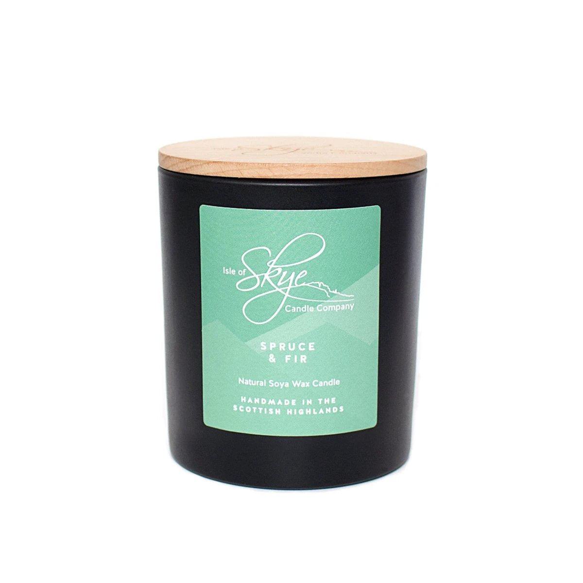 Geurkaars Den en Spar Large - 45 uur - Sojawas - Isle of Skye Candle by MoodCompanyNL