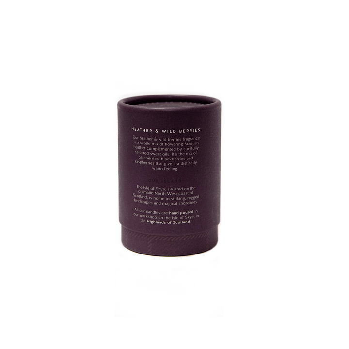 MoodCompanyNL - Geurkaars Heide en Wilde Bessen Mini - 20 uur - Sojawas - Isle of Skye Candle - 5060346381657
