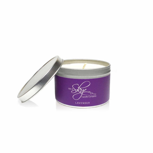MoodCompanyNL - Geurkaars Lavendel Blikje - 30 uur - Sojawas - Isle of Skye Candle - 5060346380087