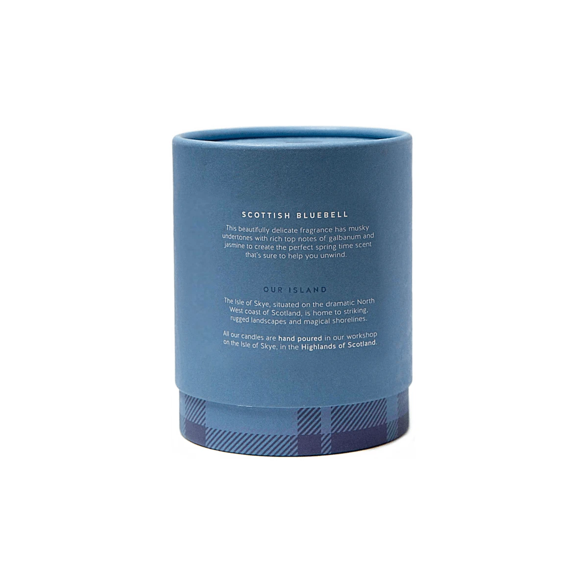 Geurkaars Scottish Bluebell Large - 45 uur - Sojawas - Isle of Skye Candle by MoodCompanyNL
