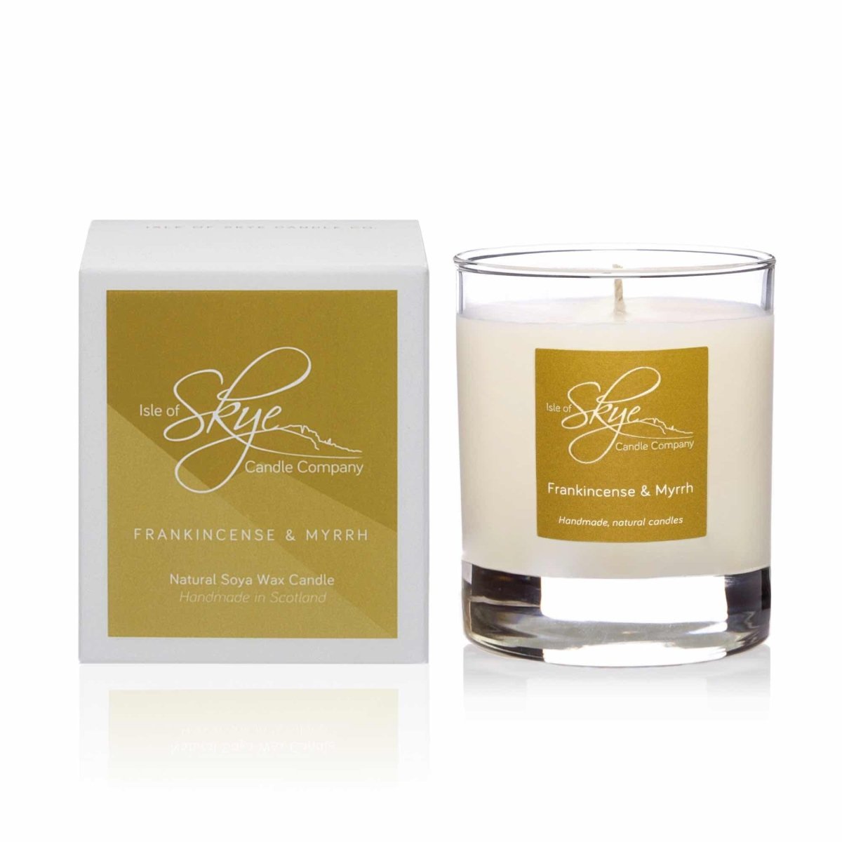 MoodCompanyNL - Geurkaars Wierook Small - 30 uur - Sojawas - Isle of Skye Candle - 5060346380728