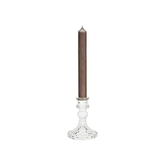 Kandelaar glas - 10 cm hoog by MoodCompanyNL