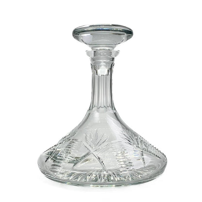 Karaf Bothwell - 1250 ml - Loodkristal - Scheepskaraf in luxe houten doos - Glencairn Crystal Scotland by MoodCompanyNL