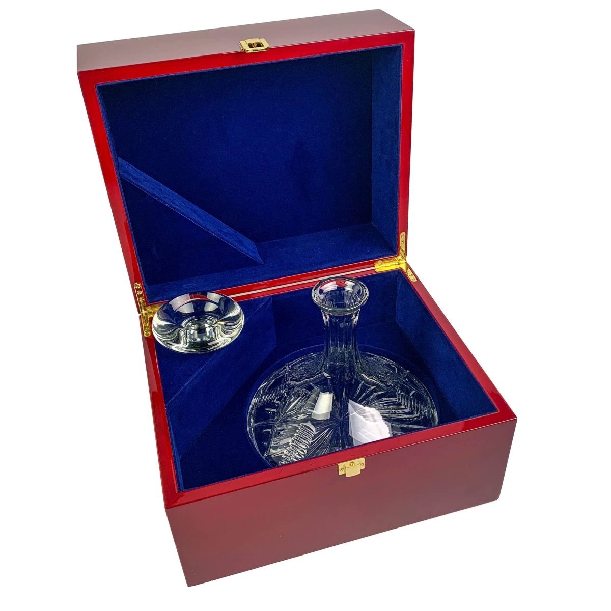 Karaf Bothwell - 1250 ml - Loodkristal - Scheepskaraf in luxe houten doos - Glencairn Crystal Scotland by MoodCompanyNL