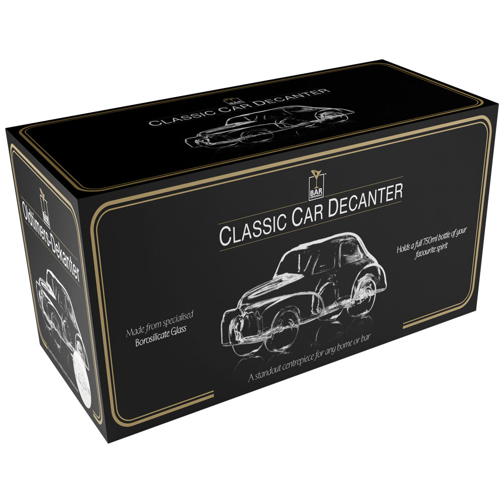 Karaf in de vorm van een klassieke auto, 750 ml - Bar Originale by MoodCompanyNL
