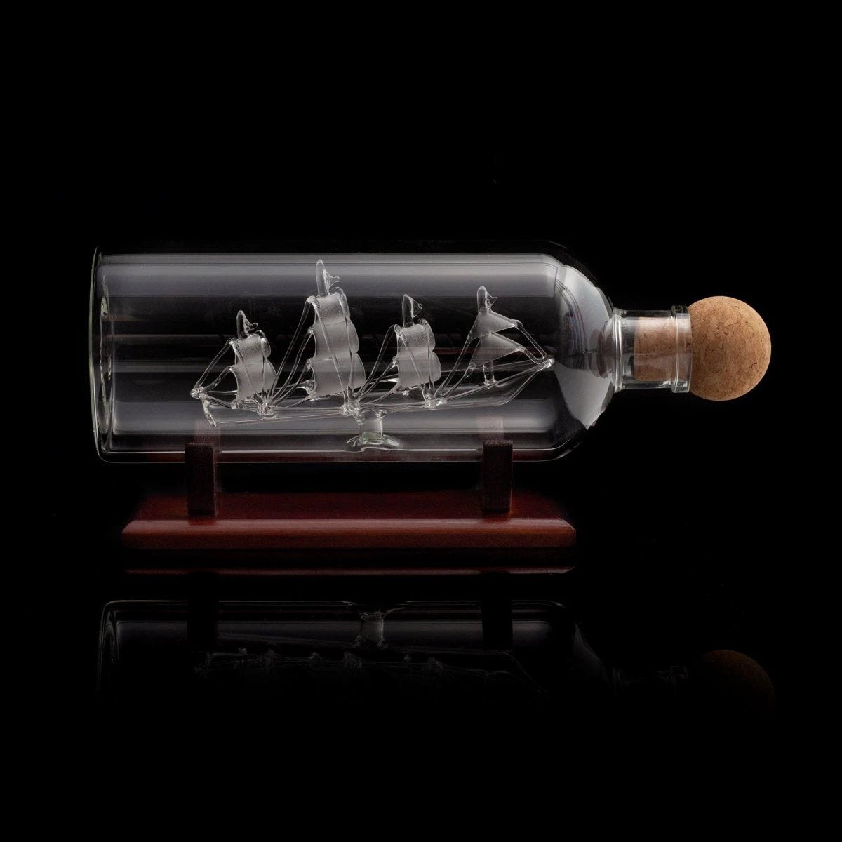 Karaf Schip in een fles - 750ml - Handgemaakt - Bar Originale by Mood4whisky