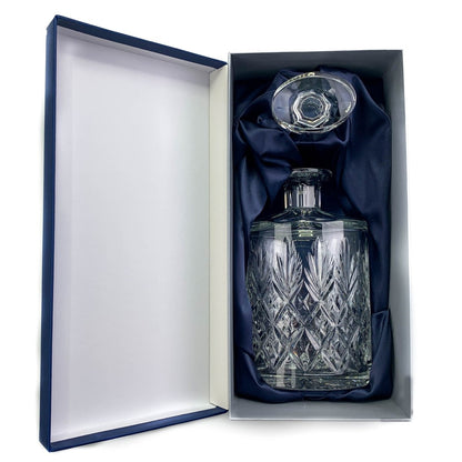 MoodCompanyNL - Karaf SKYE OVAL - Loodkristal - 750 ml - Geschenkverpakking - Glencairn Crystal Scotland - 5060025555287