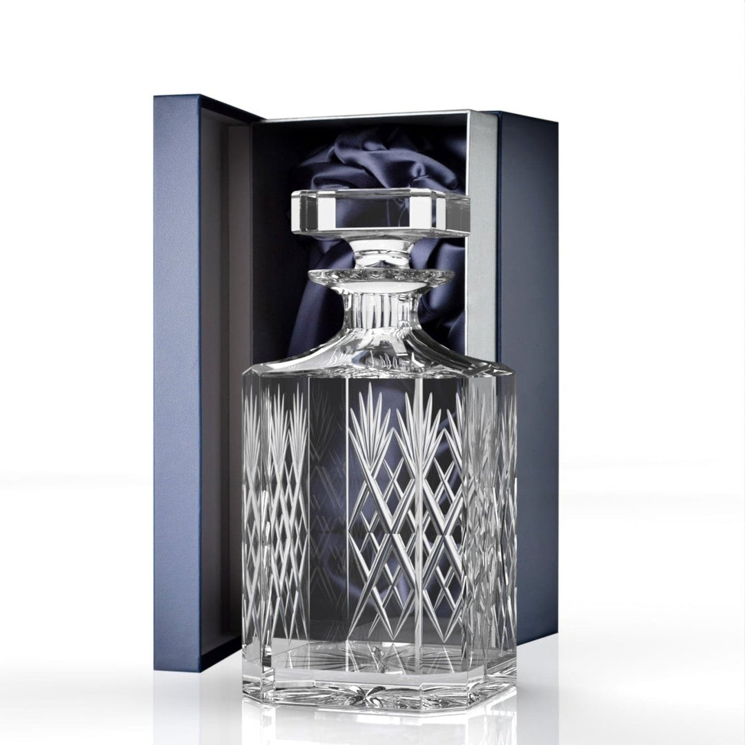 Mood Company - Karaf SKYE SQUARE - Loodkristal - 750 ml - Geschenkverpakking - Glencairn Crystal Scotland - 5060025555270