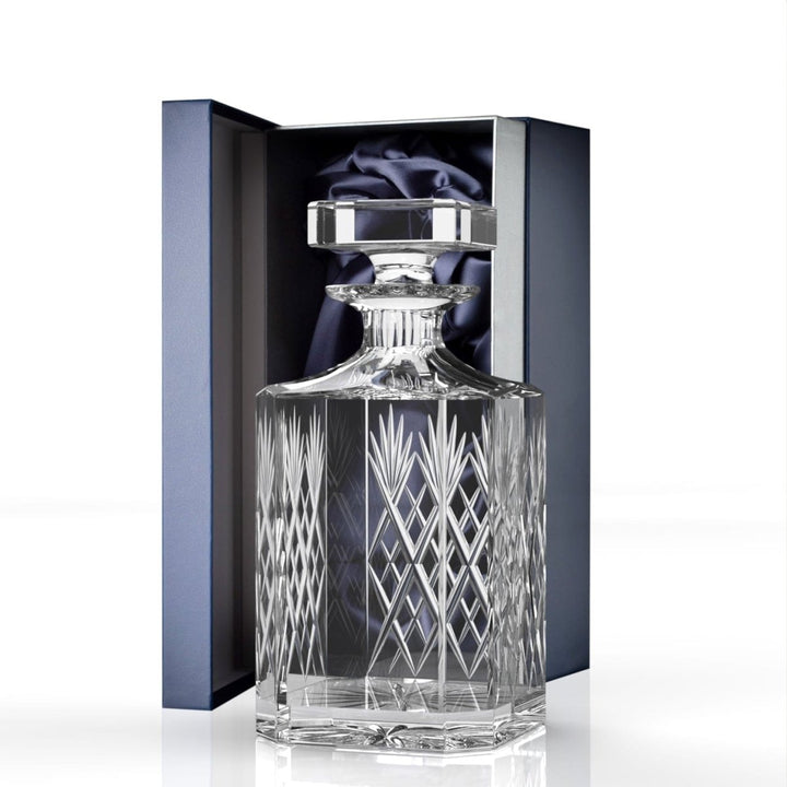 Mood Company - Karaf SKYE SQUARE - Loodkristal - 750 ml - Geschenkverpakking - Glencairn Crystal Scotland - 5060025555270