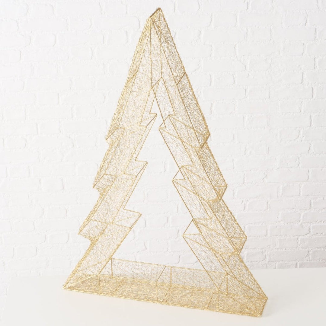 MoodCompanyNL - Kerstboom goud - metaal - 116,5 cm hoog - 4066076441754