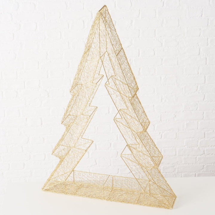 MoodCompanyNL - Kerstboom goud - metaal - 116,5 cm hoog - 4066076441754