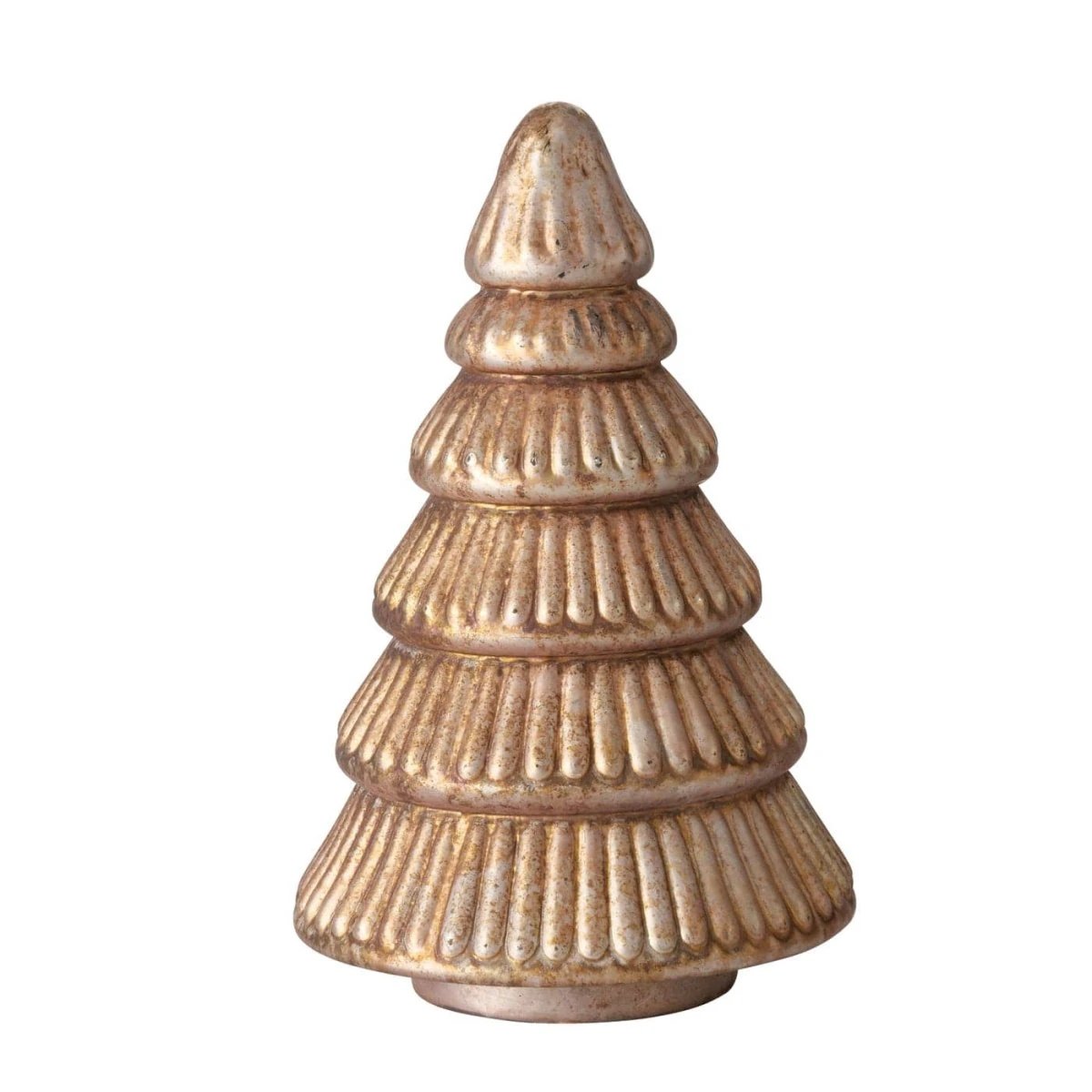 Kerstboompje glas - groen of licht groen of beige - 1 stuk by Mood4Christmas