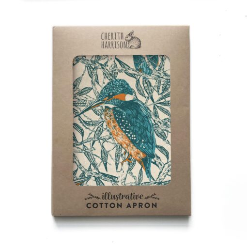 MoodCompanyNL - Keukenschort Ijsvogel - Cherith Harrison UK - 5060453323786