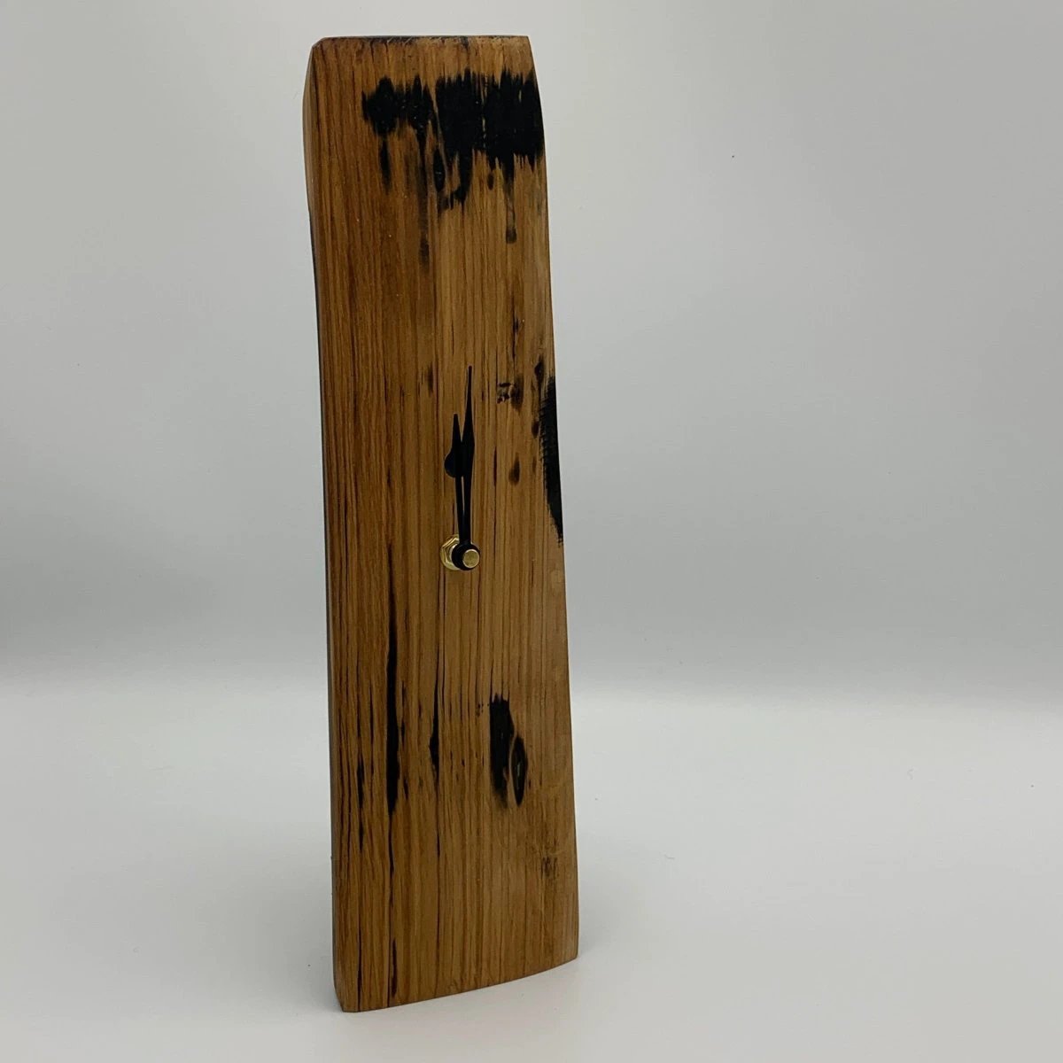 MoodCompanyNL - Klok large van oude whiskyvaten - circa 37 cm hoog - Handgemaakt - Darach Scotland - 6091023174186