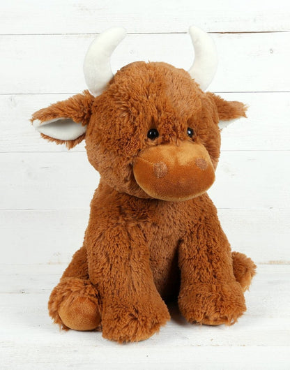 Mood Company - Knuffel Schotse Hooglander XL Bruin - 60 cm - Premium Pluche - Jomanda - 669168344601