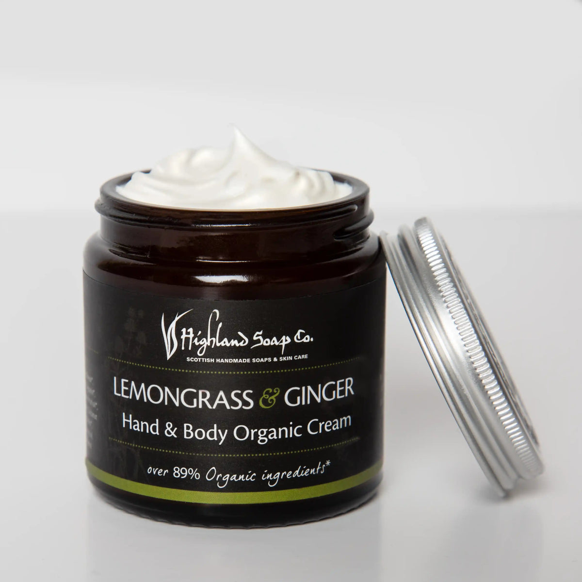 MoodCompanyNL - Lemongrass & Ginger – Fris & Pittig - Biologische Hand - & Bodycrème 120ml - 5060188001119