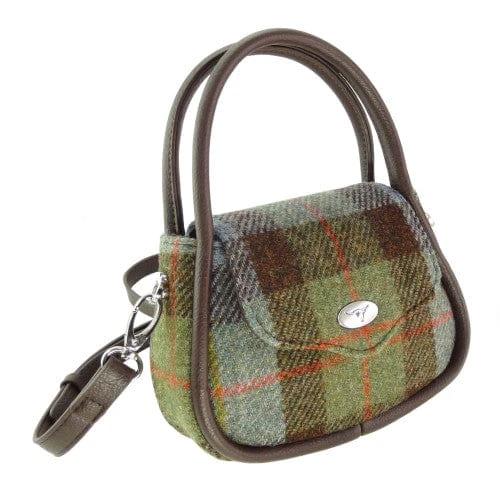 Mini Handtas Buchan MacLeod - 20 x 14 x7 - Schouderband - Harris Tweed - Glen Appin of Scotland by MoodCompanyNL