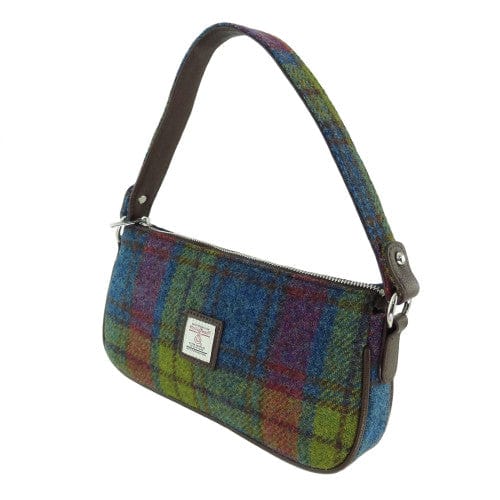 Mood_Company Handtas Duchray Tartan Multi Colour - Clutch - Harris Tweed - Glen Appin of Scotland