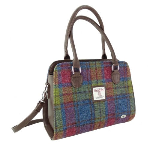 Mood_Company Handtas Findhorn Multi Colour - Stevig - Draagband - Harris Tweed - Glen Appin of Scotland