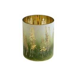 Mood_Company Votive Pine - groen-wit-goud