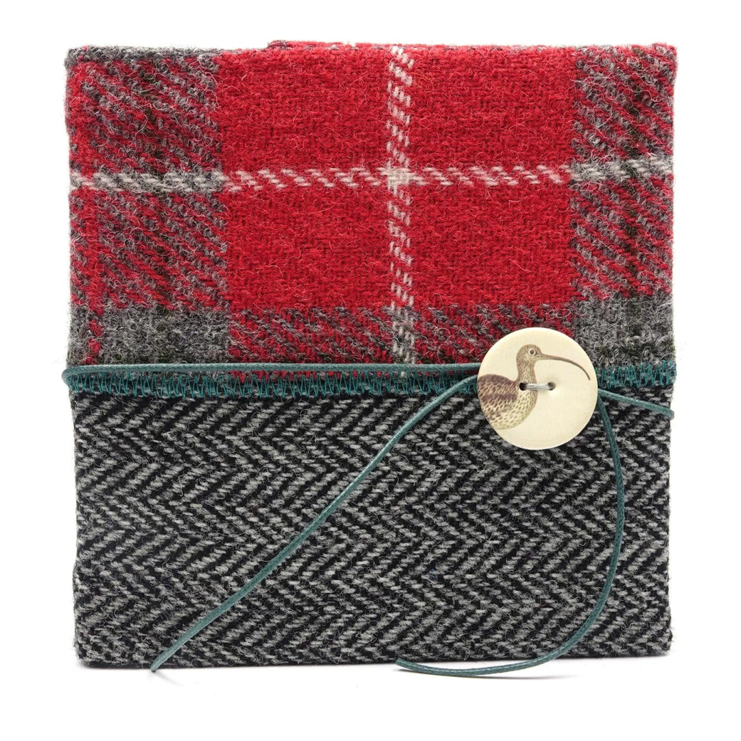 MoodCompanyNL - Notitieboek Vierkant Rood met Wulp - 6095634985971