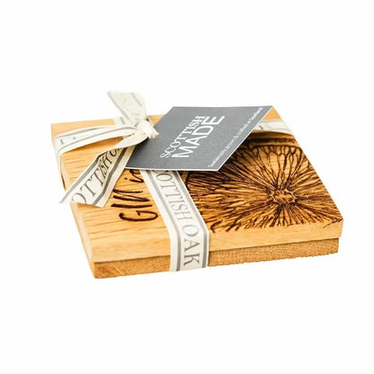 MoodCompanyNL - Onderzetters Gin is my Tonic - Schots Eikenhout - Scottish Made - 5060426289002