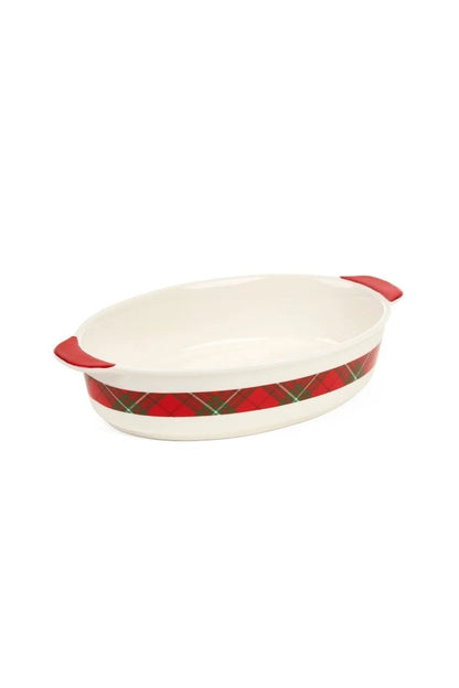 Ovenschalen tartan - 2 stuks - Cartolina - Nuvole di Stoffa by Mood4Christmas