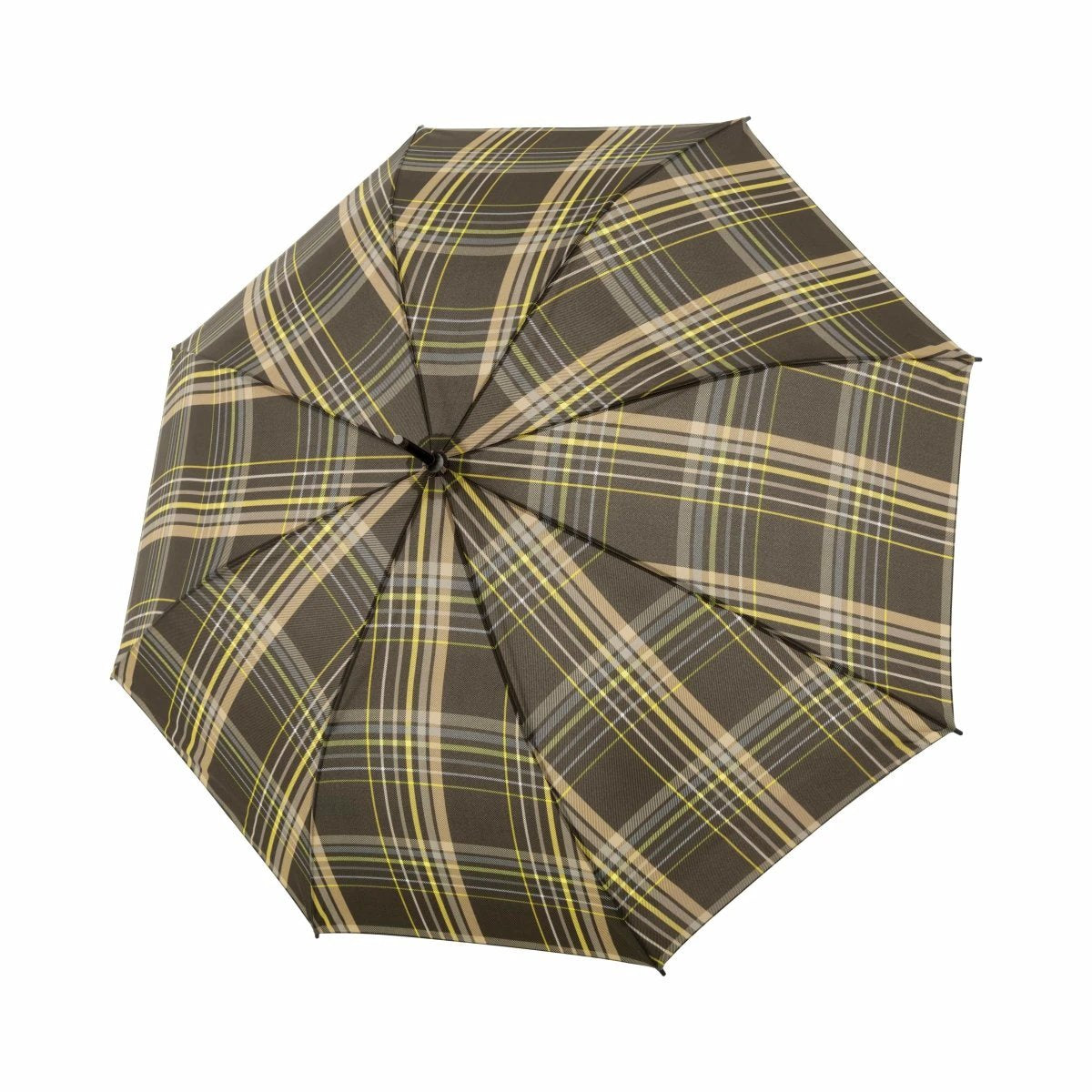 Paraplu Golf Flex Bruin Geel - Fiberglass - Dsn 116 cm - Lengte 95 cm - Doppler by MoodCompanyNL