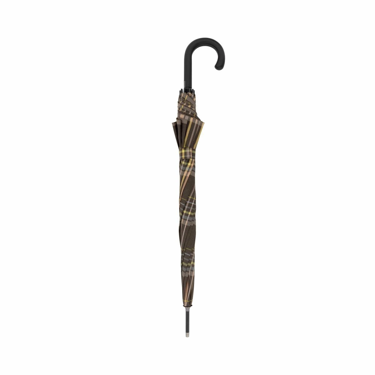 Paraplu Golf Flex Bruin Geel - Fiberglass - Dsn 116 cm - Lengte 95 cm - Doppler by MoodCompanyNL