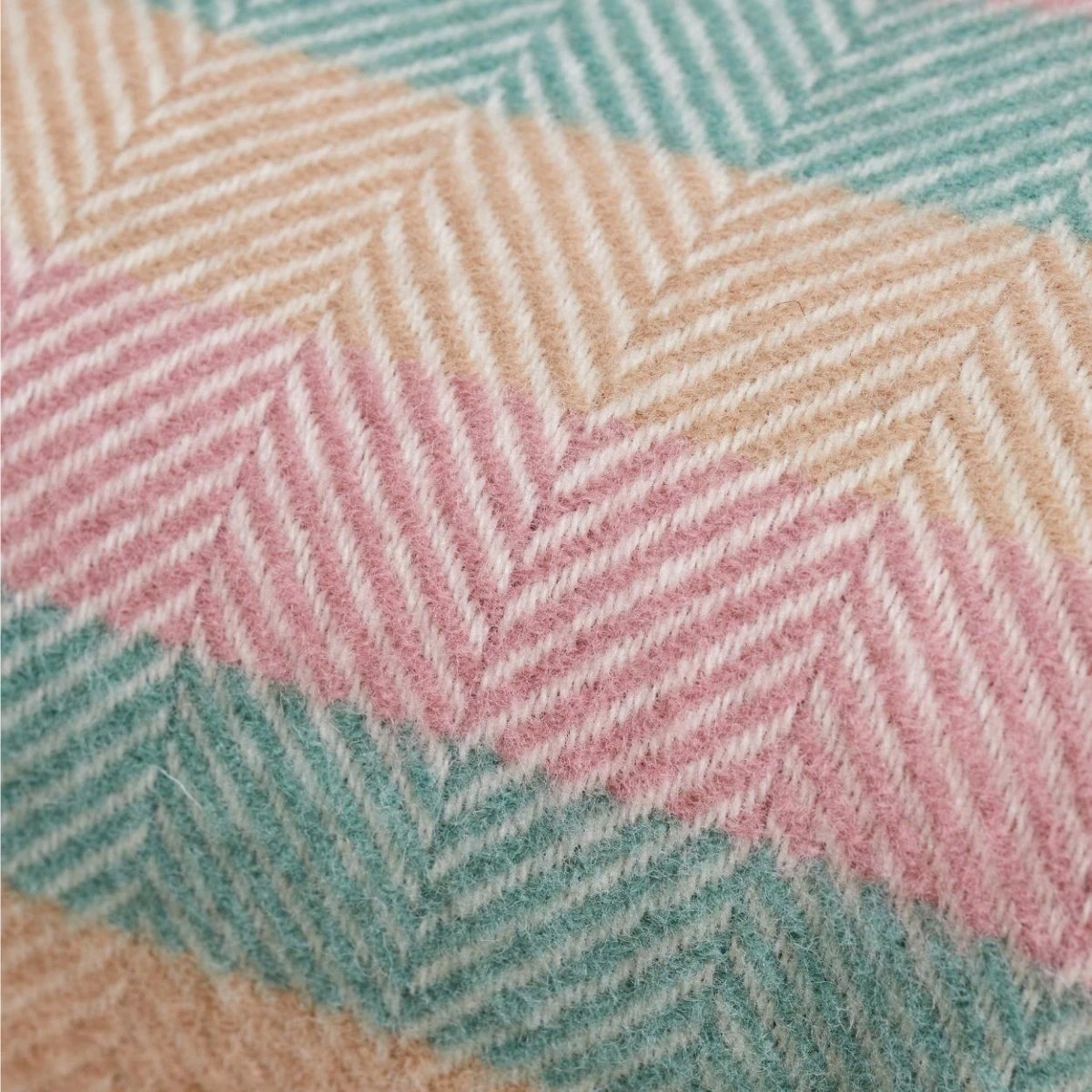 Plaid Summer Breeze Stripe - 150x183 - Nieuw Wol - Tweedmill UK by Mood Company