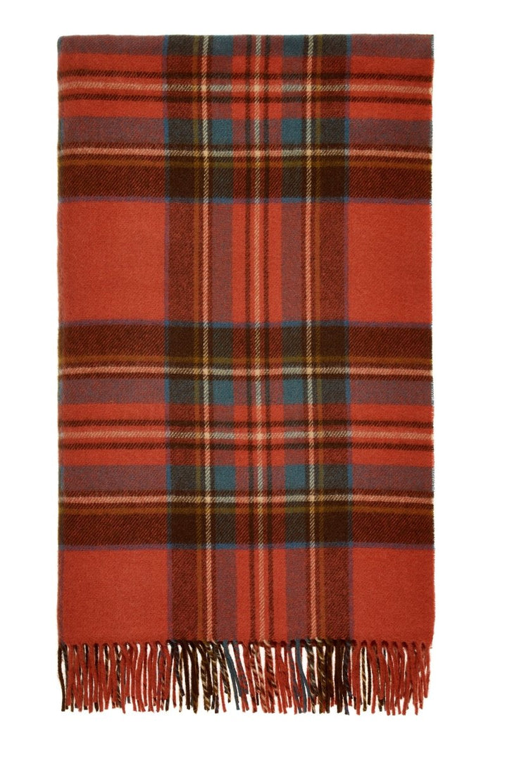 MoodCompanyNL - Plaid Tartan Antique Royal Stewart - Merino Lamswol - 140x185 - Bronte by Moon Scotland - 5057900079549