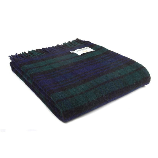MoodCompanyNL - Plaid Tartan Black Watch - 150x183 - Nieuw Wol - Tweedmill UK - 5060067709624