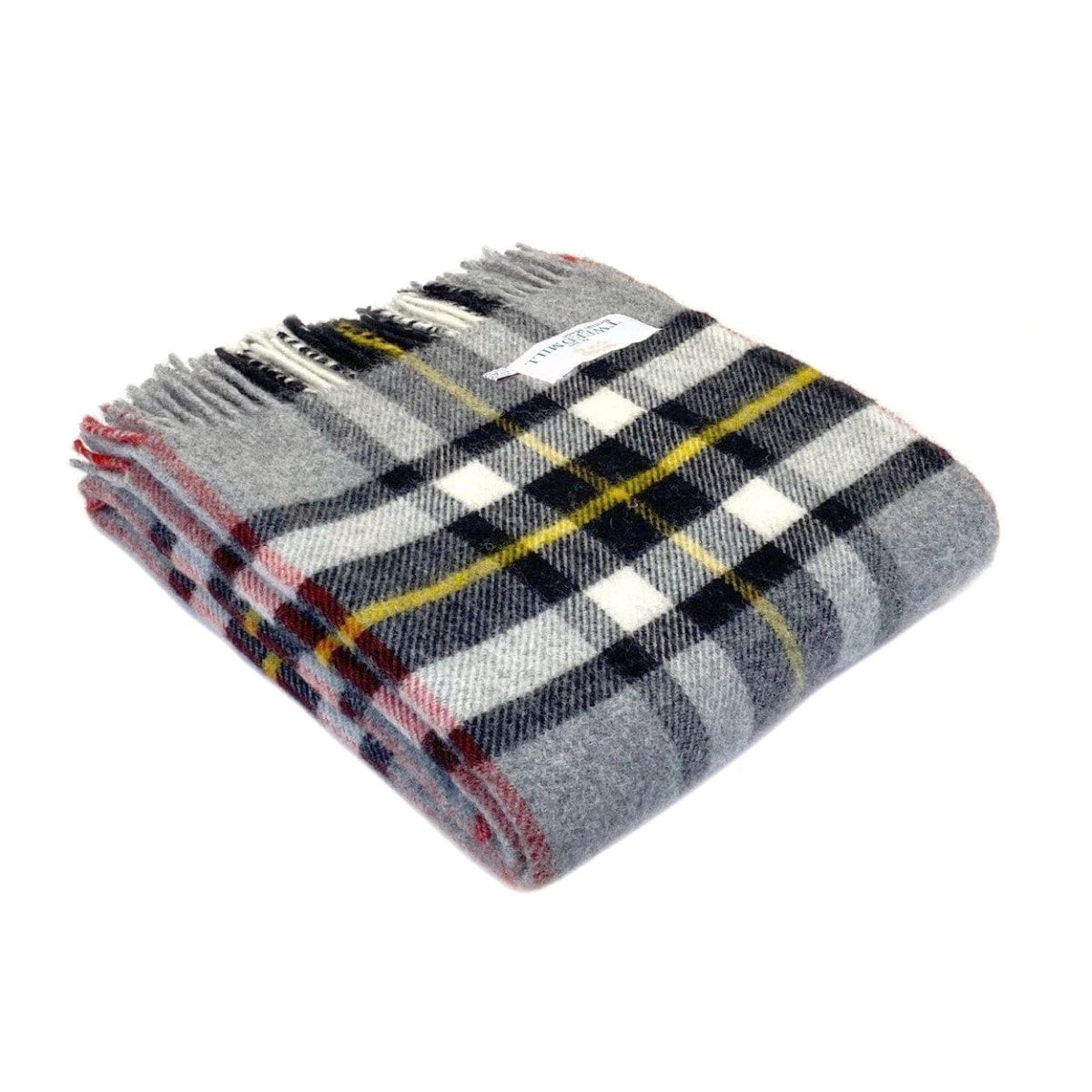 Plaid Tartan Grey Dress Thompson - 150x183 - Nieuw Wol - Tweedmill UK by MoodCompanyNL