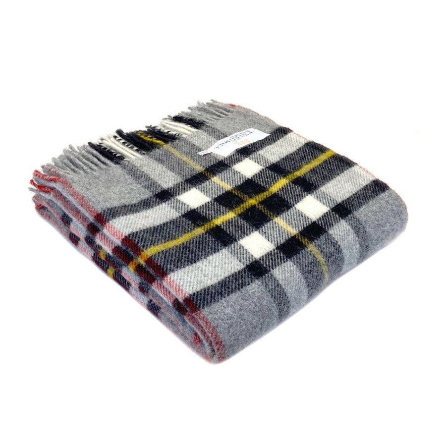 MoodCompanyNL - Plaid Tartan Grey Dress Thompson - 150x183 - Nieuw Wol - Tweedmill UK - 5060674578842