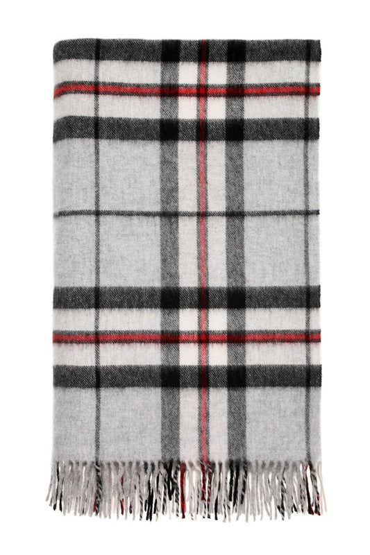 MoodCompanyNL - Plaid Tartan Grey Tompson - Merino Lamswol - 140x185 - Bronte by Moon Scotland - 6095647114177