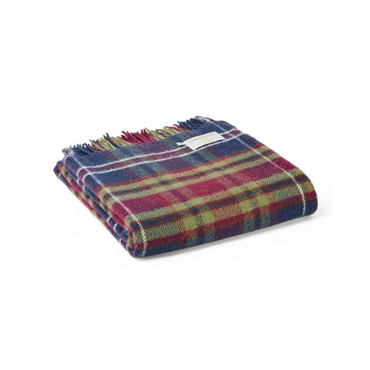MoodCompanyNL - Plaid Tartan Morello - 150x183 - Nieuw Wol - Tweedmill UK - 5060958300831