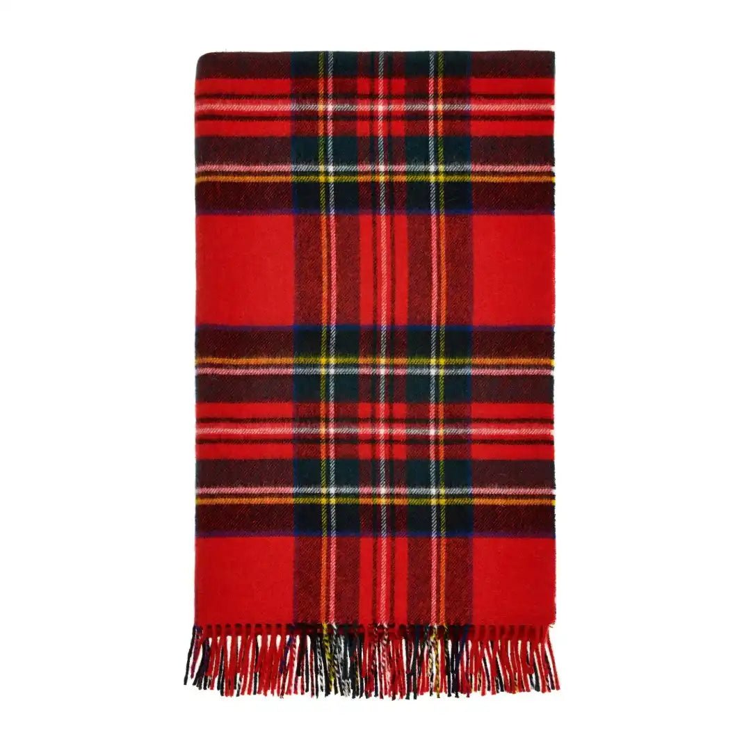 Mood Company - Plaid Tartan Royal Stewart - Merino Lamswol - 140x185 - Bronte by Moon Scotland - 6095632457470