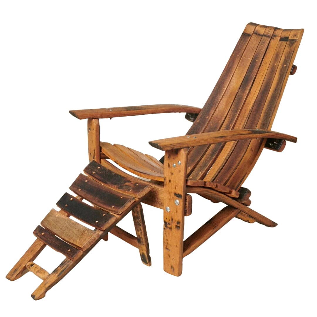 Mood Company - PRE ORDER Adirondack Stoel met Voetenbank – Darach Scotland - 