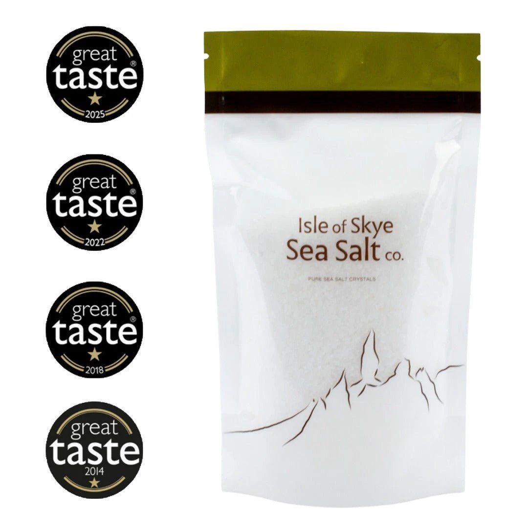 Sea Salt Java Refill Refill Bag 250g Sea Salt Crystals - Award-Winning Scottish Sea Salt ...