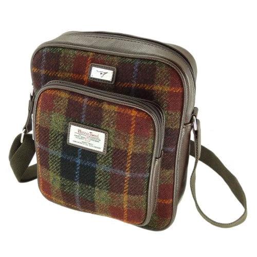 Reistas Tay Bruin (Rust) - Compact - 27x23x9 - Harris Tweed - Glen Appin of Scotland by MoodCompanyNL