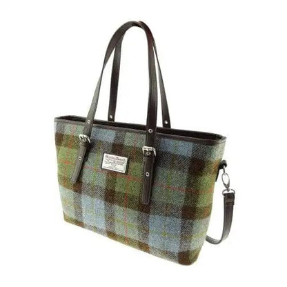 MoodCompanyNL - Schoudertas Spey Tote bag Tartan MacLeod - Groot - Ritssluiting - Harris Tweed - Glen Appin of Scotland - 5060631373282