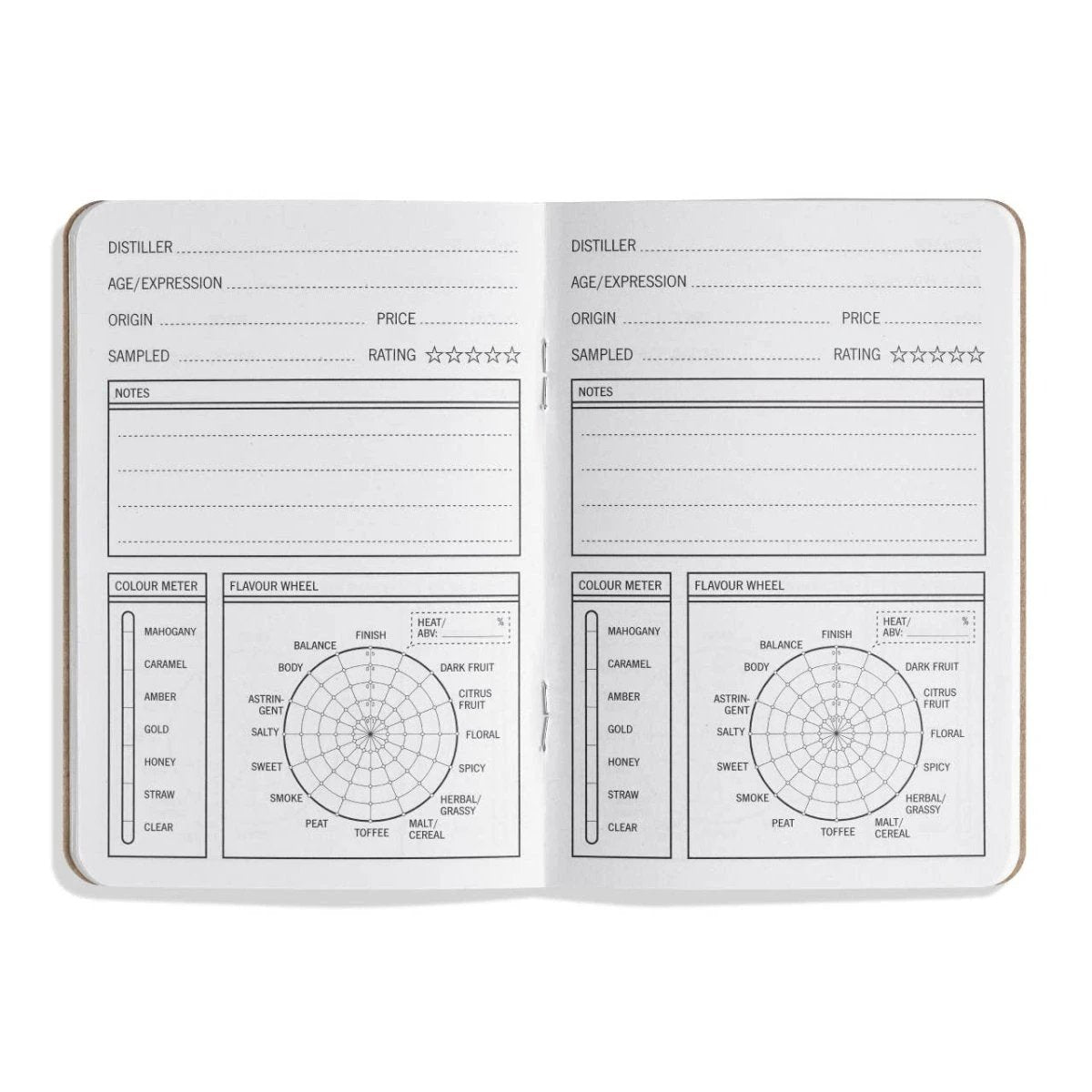 Scotch Whisky Registratieboekje - Whiskydagboek - 33 Books USA by Mood4whisky