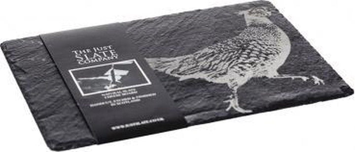 MoodCompanyNL - Serveerplank Fazant Leisteen - 35x25 - Just Slate Company Scotland - 5060426287756