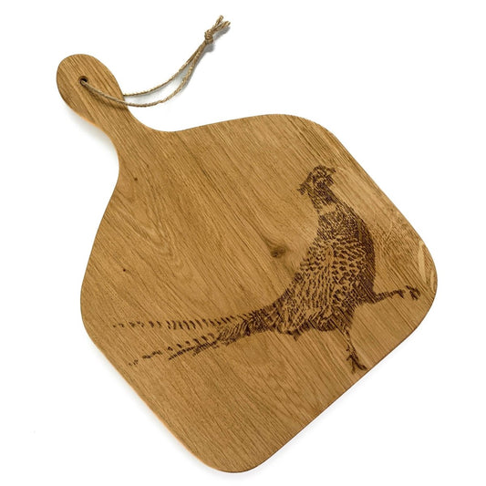 Mood Company - Serveerplank Peddel Fazant Medium - 35x25 - Schots Eikenhout - Scottish Made - 5060718719323