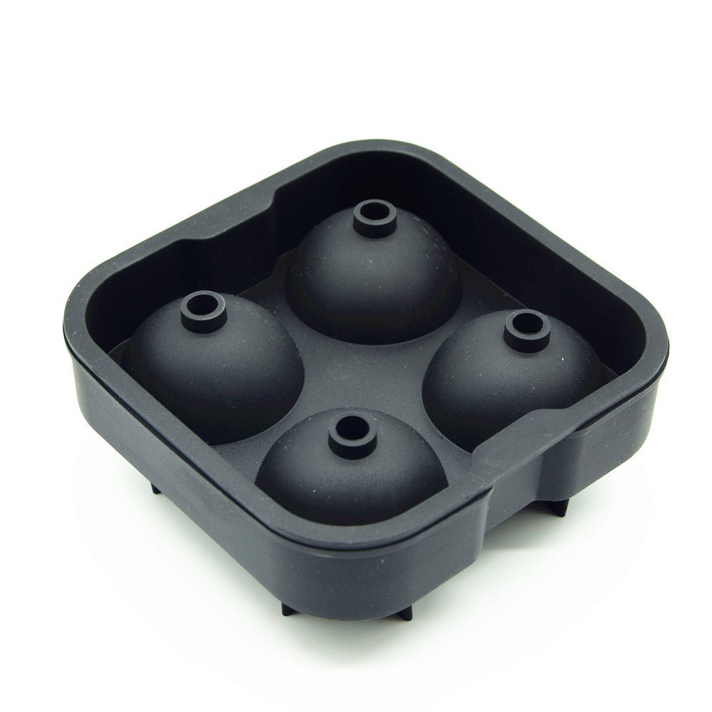 Mood Company - Siliconen IJsbalvorm - 4 IJsballen Ø 4 cm - Mood4Whisky - 6151221337391