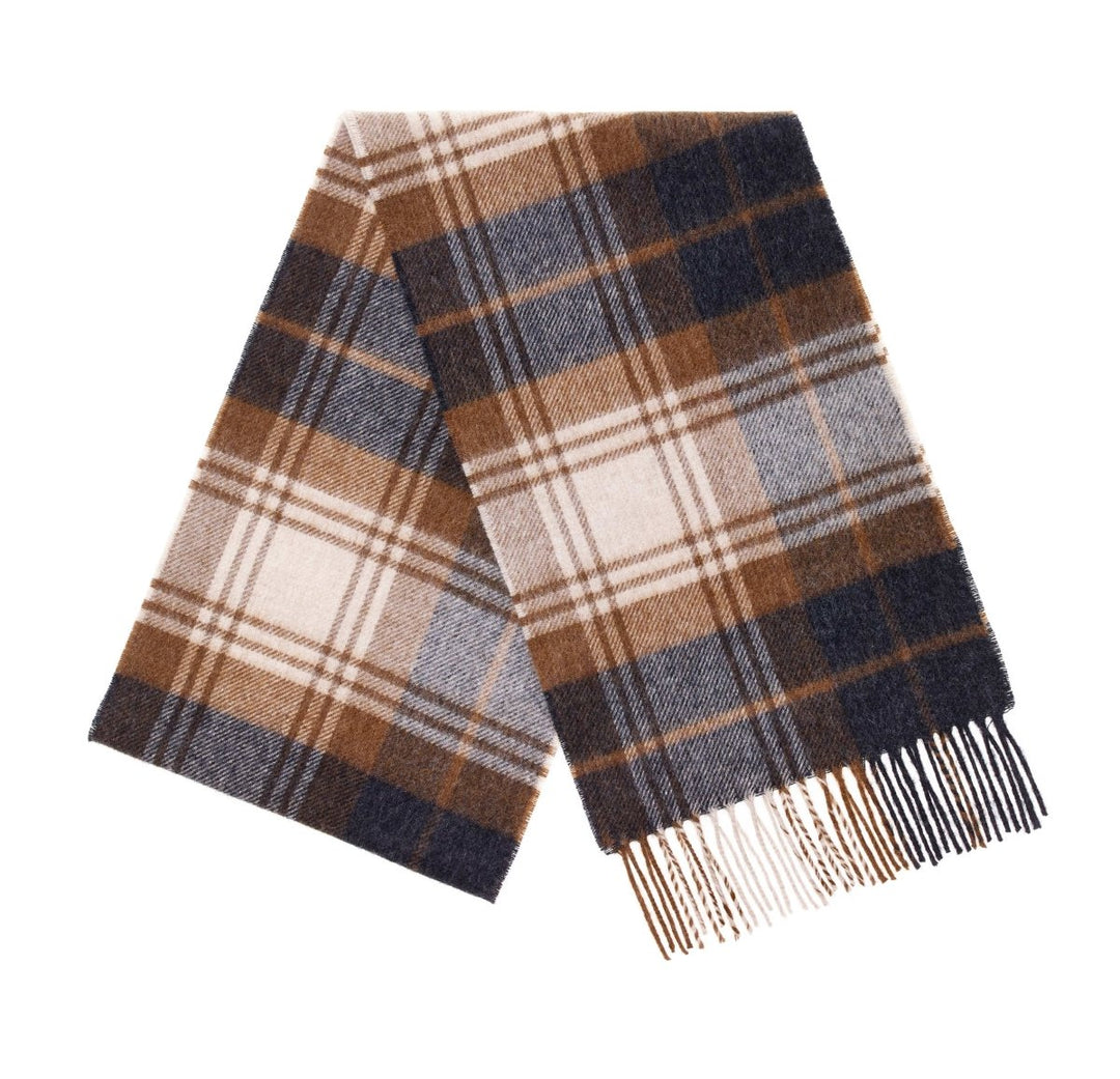 MoodCompanyNL - Sjaal Briggate Natural - Meriono Lamswol - 25 x 190 - Bronte by Moon Scotland - 6095632450488