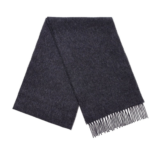 Mood Company - Sjaal Effen Antraciet (Dark Charcoal) - Merino Lamswol - 25 x 190 - Bronte by Moon - 6151224679627