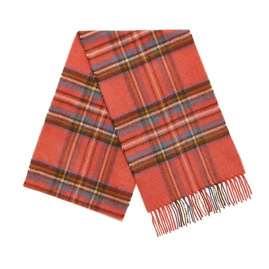 Mood Company - Sjaal Tartan Antique Royal Stewart - Merino Lamswol - 25 x 190 - Bronte by Moon - 6095646240266