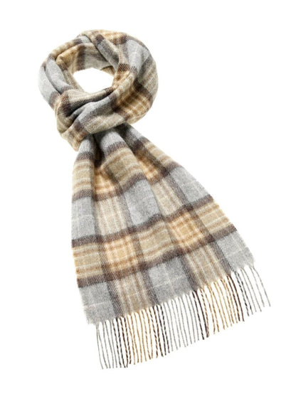 Mood Company - Sjaal Tartan McKellar - Merino Lamswol - 25 x 190 - Bronte by Moon