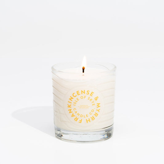 Mood Company - Sojawaskaars Frankincense & Myrrh - Island Tumbler - Handgemaakt - 35 uur - Isle of Skye Candle Company - 